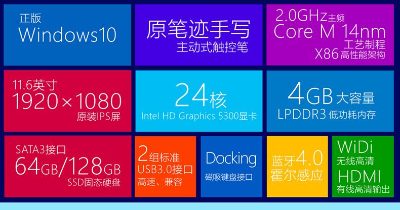 【臺(tái)電數(shù)碼旗艦店】teclast/臺(tái)電 x2 pro pc二合一win10雙系統(tǒng)平板電
